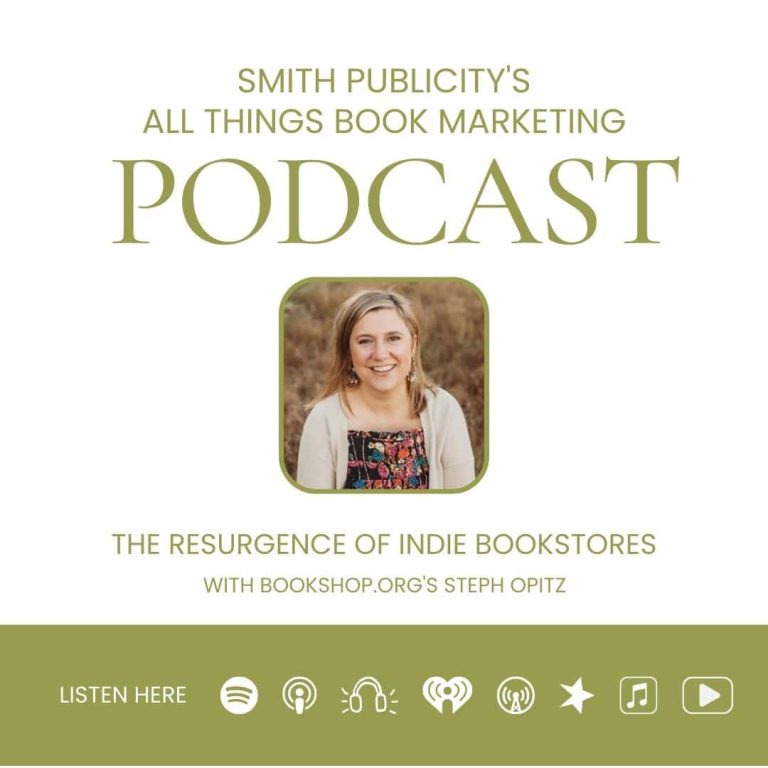 Steph Opitz, guest on the All Things Book Marketing podcast